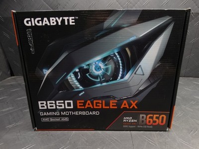 GIGABYTE B650 EAGLE AX (Socket AM5) AMD B650 ATX DDR5 Wi-Fi 6E Motherboard Black