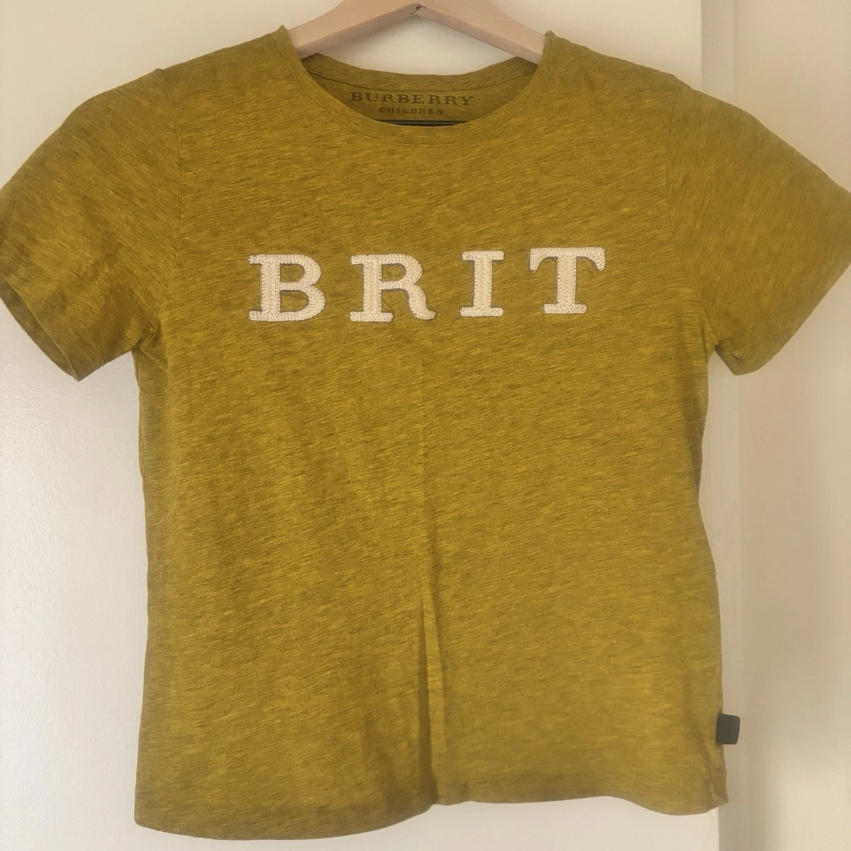 Burberry Brit embroidered logo t-shirt Children Size 10Y | eBay