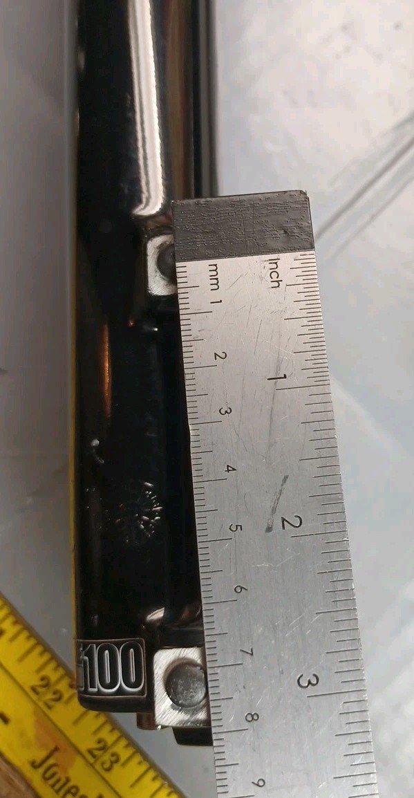 1-1/8 26" Manitou Six Fork 100mm Travel 110mm Axle Disk & Stud Mounts Take Off