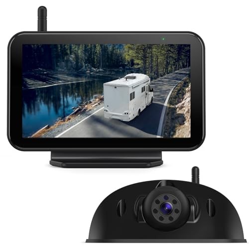 RV Backup Camera Wireless System for Furrion with 5-Inch Monitor 1080P, 5 inch - Picture 2 of 7