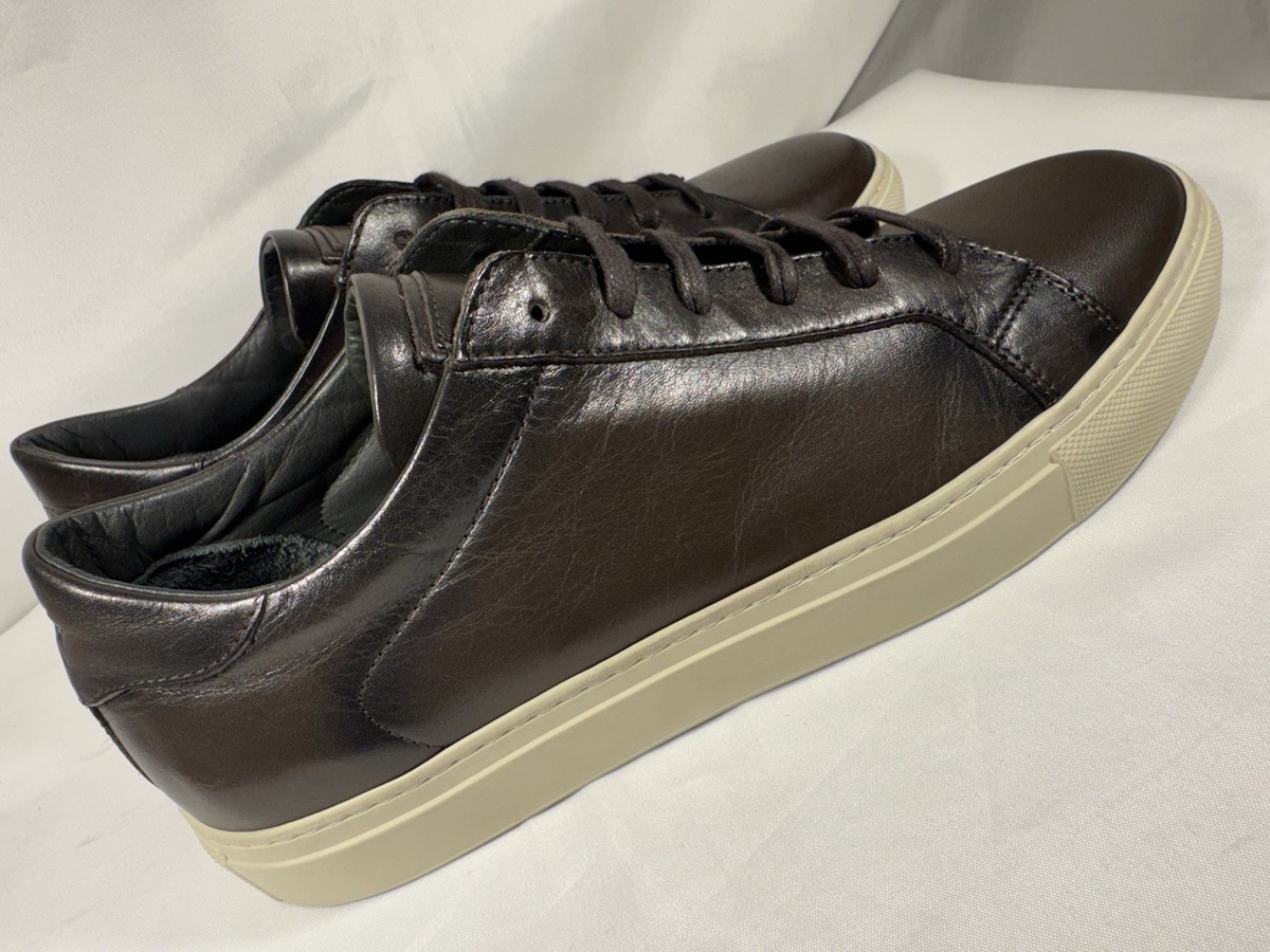 To Boot New York Pescara Dark Brown Leather Casual Sneakers Mens Size 10.5 uploading-1770257.jpg main image 3
