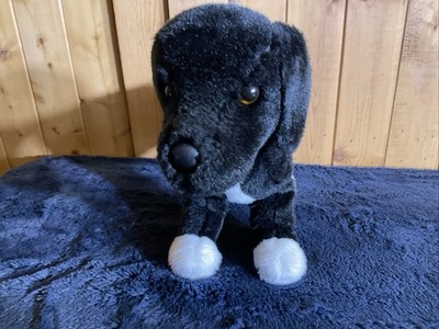 Douglas Cuddle Toys 17'' Twister Black Lab Pit Bull Mix #2024 Stuffed Animal Toy