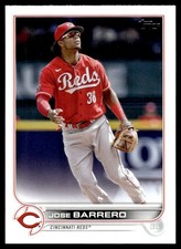 2022 Topps Series one Jose Barrero Cincinnati Reds #485