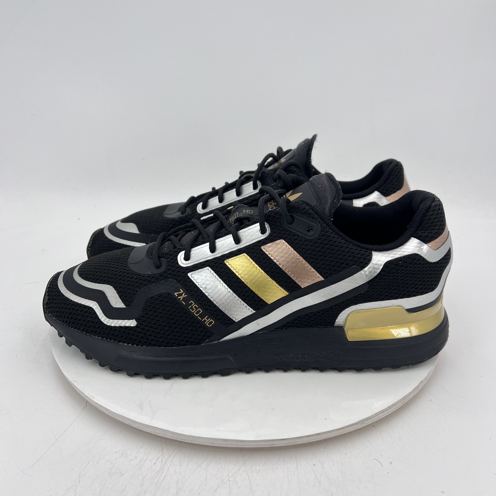 SAOLA Scarpe da allenamento Adidas Originals ZX 750 HD da uomo taglia 11 5 FZ1028 nere in rame