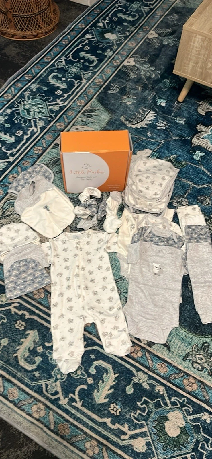 Little Peaches Baby Boy Clothes & Accessories Set 0 to 3 Months 25 Pc New