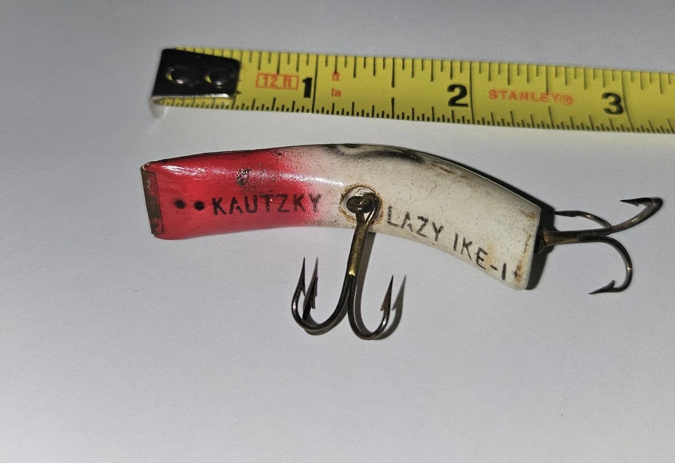 Señuelo de pesca de madera Lazy Ike 14 Foto 2 de 2