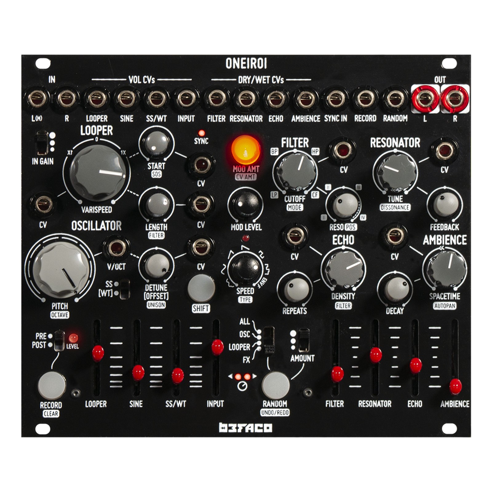 Befaco Oneiroi - Модульный синтезатор голоса