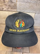 NWOT Chicago Blackhawks Vintage SnapBack Hat NHL Cap MMB Headwear USA