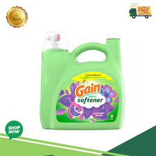 Moonlight Breeze Liquid Fabric Softener 190 Loads 140 oz Aroma Boost 0.18 per gallon