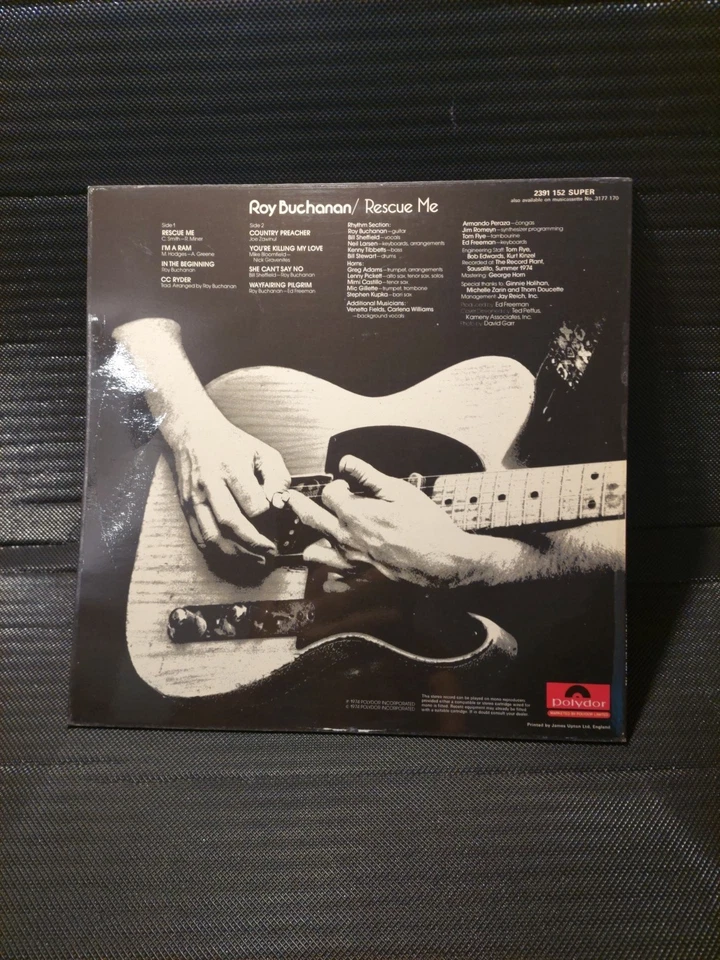UNUSED ROY BUCHANAN Rescue Me Nr. 2391152 Uk 1974 Sleeve =NM VINYL=M - Bild 2 von 4