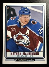 2021-22 O-Pee-Chee #FS-4 Nathan MacKinnon Premier Full Size Tallboy SSP