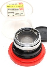 Zeiss Icarex BM Ultron 1.8/50mm lens needs cleaning