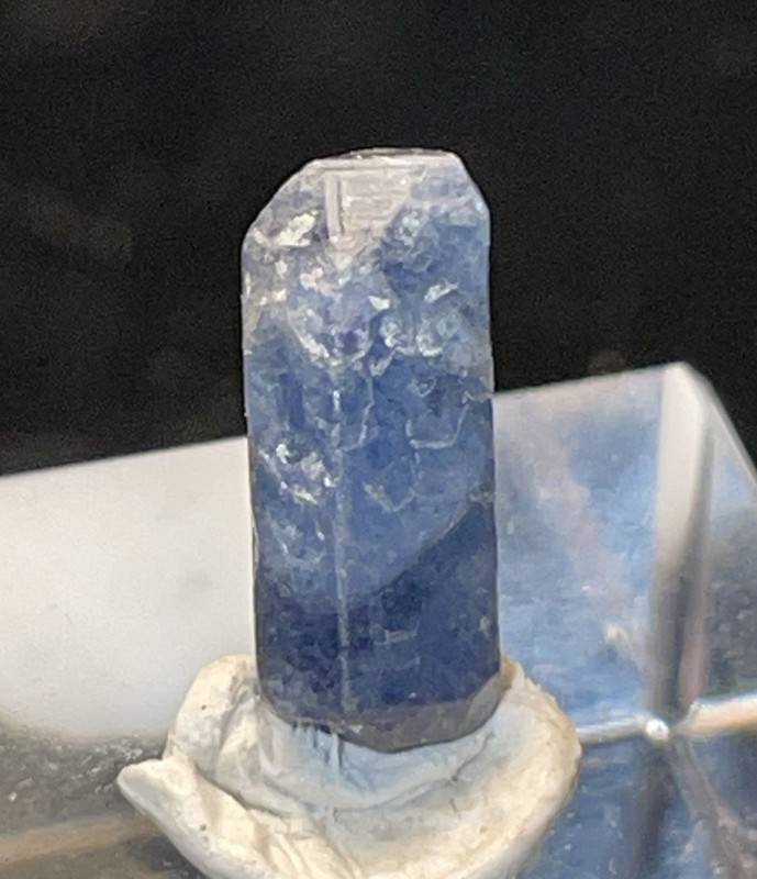 BEAUTIFUL TERMINATED ETCHED SAPPHIRE THUMBNAIL MOZAMBIQUE