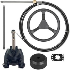 Boat Steering Kit 10ft 3m Universal Outboard Steering System Cable Helm