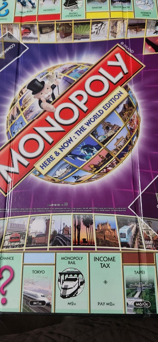 Monopoly Here & Now: The World Edition Collectors Edition IN BOX