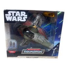 Star Wars Micro Galaxy Squadron Boba Fett's Starship  0021 Launch Edition Sealed