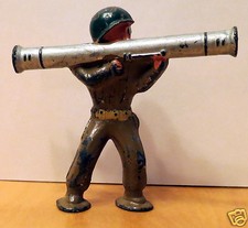 Vintage Barclay B-261 Soldier With Bazooka