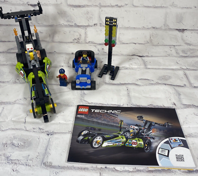 LEGO Technic Dragster (42103) Complete With Manual Plus Bonus Car