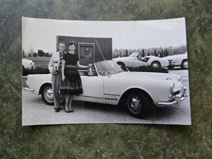 Vintage Original B& W Photo 6x4" Alfa & Others South West Idaho Sports Car Club