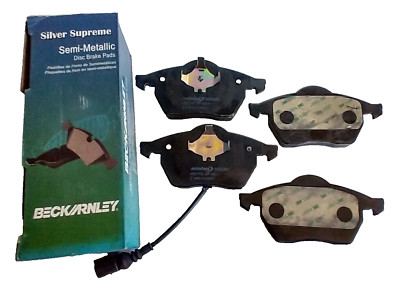 Disc Brake Pad Set Front Semi Metallic Electronic Sensor BECK/ARNLEY 087-1662