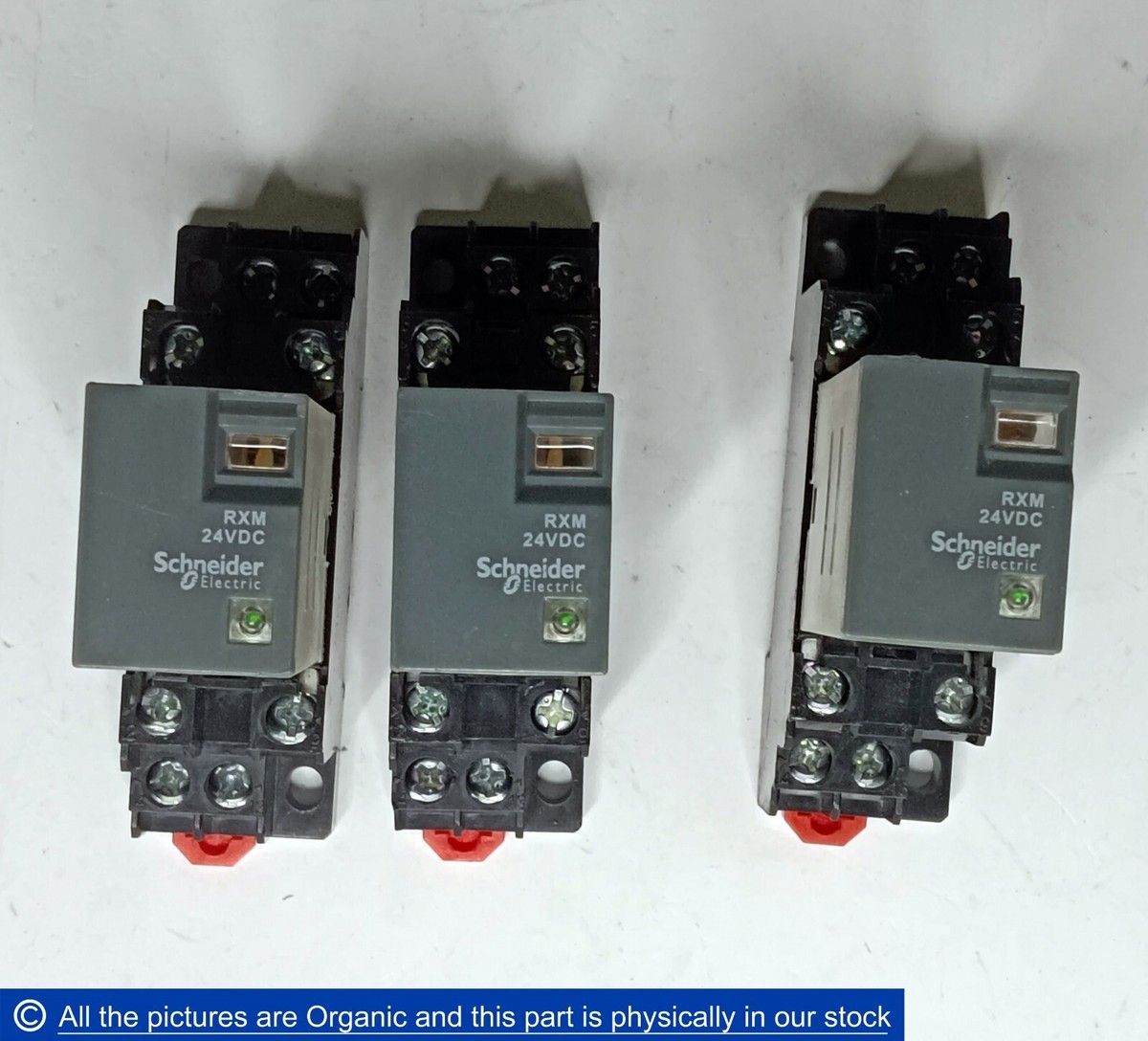 Schneider RXM2LB2BD Miniature Plug-in Relay 24VDC With Socket