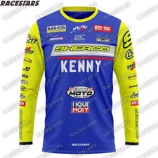 Camiseta deportiva de motocross enduro de manga larga para ciclismo de carreras moto de cross todoterreno MTB
