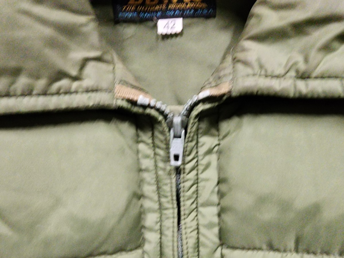 Vintage Men's Eddie Bauer Down Quilted Puffer Jacket 60s Size