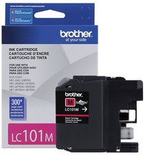NEW Brother LC101M LC-101 Magenta Ink Cartridge Genuine