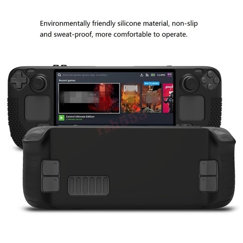 1X Protective Cover Shell for Steam Deck Non-Slip Shockproof Silicone Cover AU - Picture 2 of 17