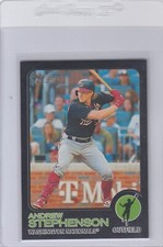 2022 Topps Heritage High Number ANDREW STEPHENSON #570 Black Border SP/50