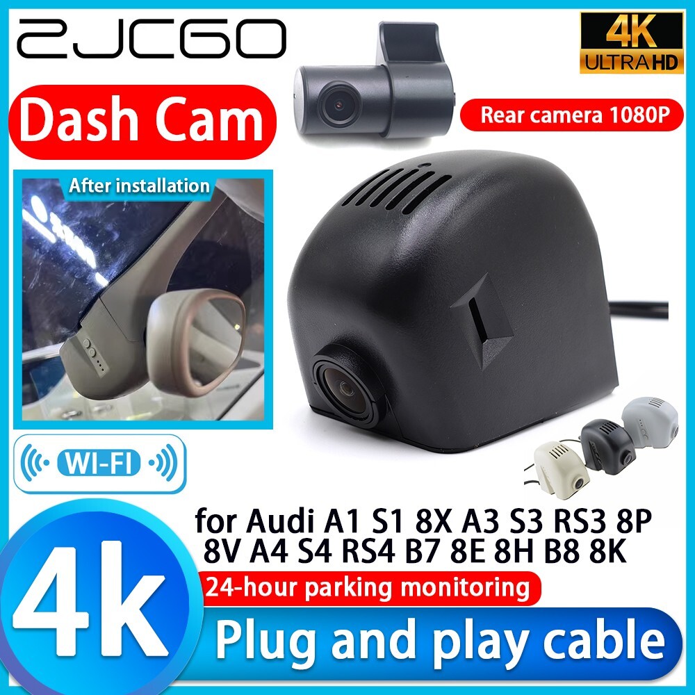 DVR Dash Cam Camera for Audi A1 S1 8X A3 S3 RS3 8P 8V A4 S4 RS4 B7