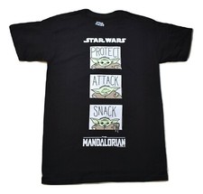 Star Wars The Mandalorian Mens Baby Yoda Grogu Protect Shirt New S, M, L