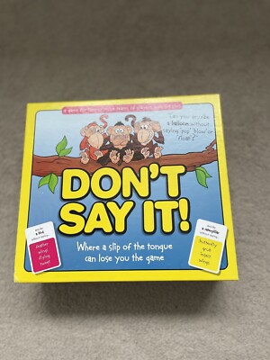 Paul Lamond Spiele Don't Say It Marke: Pressman