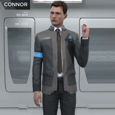 Detroit Become Human Rk800 Connor Cosplay Jacket for Men and Women