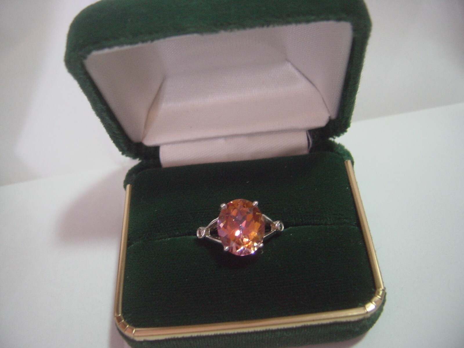 fabulous Solid Silver Ring-really superb mystic q… - image 1