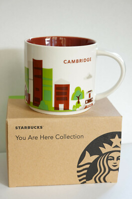 STARBUCKS CITY MUG - CAMBRIDGE - USA - YAH - YOU ARE HERE - NEU + SKU + OVP