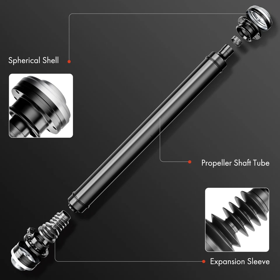 Conjunto de eje de transmisión trasero para Land Rover Range Rover Discovery 4x4 AWD Foto 3 de 4