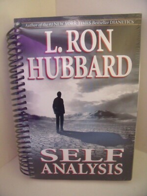 SELF ANALYSIS (SPIRAL BOUND ) BY L.RON HUBBARD NEW IN SHRINK WRAP, DIANETICS