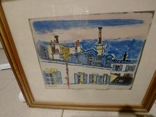 quadro Orfeo Tamburi misure 18x24 condizioni buone con cornice