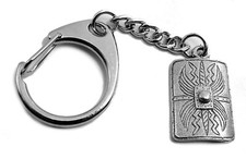 Roman Gladiator Shield Keyring