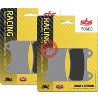 Set 4 BremsbelÄGe Vorne SBS 706DC Moto Guzzi V7 III Stone 750 2017