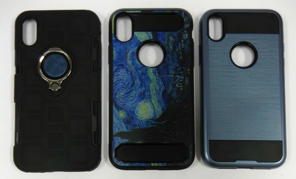 Lot of 3 ) Protective Cases for Apple iPhone Xr / X R / 10r / 10 R