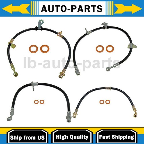 For Honda Civic del Sol 1994-1997 4X Dorman - First Stop Brake Hydraulic Hose