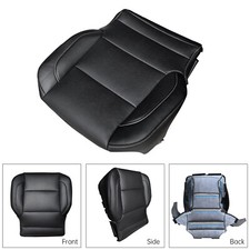 Frsd0304dbtl Driver Bottom Leather Seat Cover For 2014-2018 Gmc Sierra