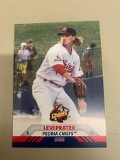 Levi Prater 2022 Peoria Chiefs Team Card