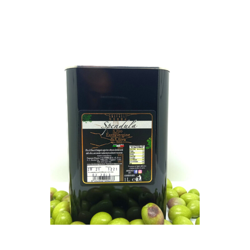 Aceite de Oliva Extra Virgen De - Spendula - Lata 1L
