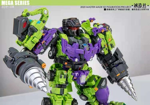 Master Made SDT-08 Demolisher Devastator Full Set in stock - Picture 2 of 12