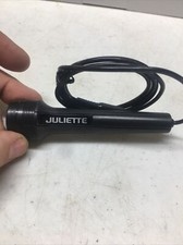 Juliette Audio Microphone 3.5mm Jack Port 44  Cord Handheld Black UNTESTED As Is