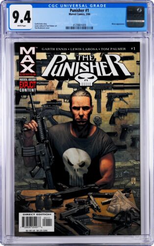 THE PUNISHER #1 CGC 9.4 NM 2004 COMPLETE GARTH ENNIS RUN Huge Lot of 188 Issues! - Picture 1 of 24