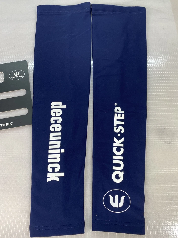 Vermarc Calentadores de Brazo Térmicos Quick Step Ciclismo XLarge XL (8472-12) Foto 2 de 4